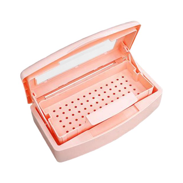 Sterilizing Tray for Cutter Manicure Equipment Barber Orange