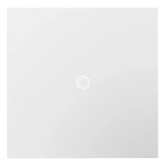 Legrand Adorne 15A sofTap Wall Light Switch in White Finish, 4-Pack, ASTP1532W4