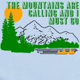 thumbnail image 2 of CafePress - Mountains Are Calling Body Suit - Baby Light Bodysuit, Size Newborn - 24 Months, 2 of 4