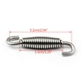 thumbnail image 3 of Moto Exhaust Pipe Muffler Tip Silencer Stainless Steel Spring 4PCS Titanium, 3 of 6