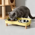 thumbnail image 6 of Byujiro Stainless Steel Elevated Double Pet Bowls, Neck-Friendly Cat & Dog Feeding/Watering Set with Non-Spill Stand, Anti-Tipping Design, Durable & Easy-Clean, 6 of 6