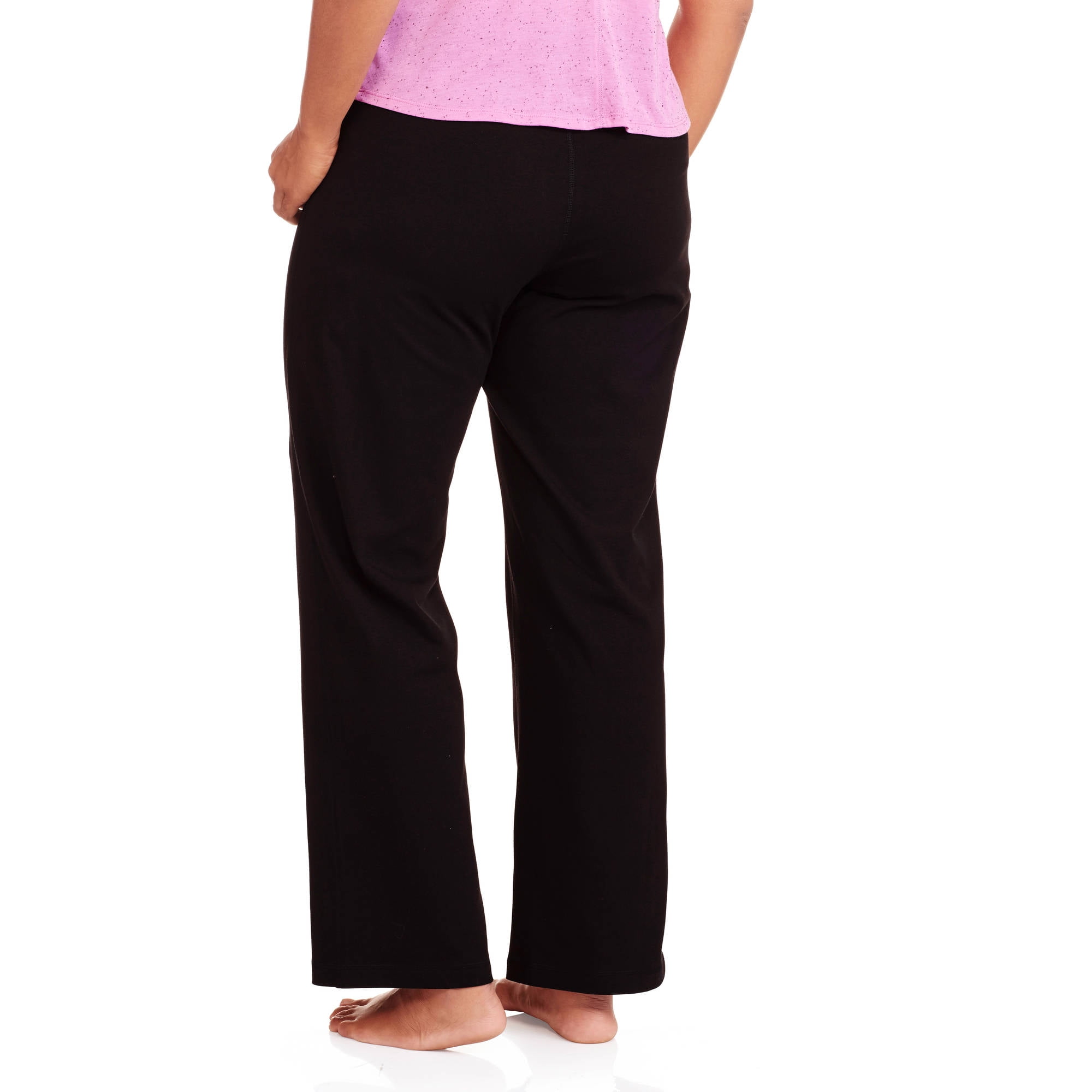 Danskin Now - Women's Plus-Size Foldover Waist Fashion Yoga Capri