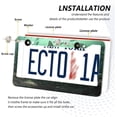 thumbnail image 5 of GZHJMY 2 Pcs License Plate Frame Cute Sharks License Plate Cover Universal Aluminum US Car Tag Frame with 2 Holes and Screws for Front & Back License Plate Decorative, 5 of 7