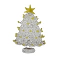 thumbnail image 2 of MXTPOV Clear Christmas Tree with Star Tree Topper Christmas Decorations Glass Artificial Mini Christmas Tree Home Decor for Party Tabletop Christmas Gifts 3 inch, 2 of 3