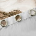 thumbnail image 4 of Homewish Ink Fluid Artistic Curtains Pack of 2 (42x84 Each),Watercolor Marble Curtains Blackout,Brown White Bedroom Curtains For Adult,Microfiber Bedroom Decor, 4 of 6