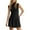 Black, variant on SnZhen Sleeveless Dresses for Women Casual Summer Womens Sleeveless Summer Mini Dress Sexy Mock Neck Tank Dresses Bodycon Drop Waist Short Sundress