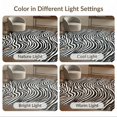 thumbnail image 7 of ODIKA Print Striped Abstract Motif Bold Inspired Centered Diagonal Zebra Flowing for Great Room, Indoor Open Concept, Large Living Low Profile Flatwoven, 7 of 7