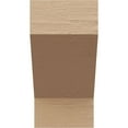 thumbnail image 2 of 5"W x 5"D x 10"H Wide Clemmons Rough Cedar Woodgrain TimberThane Corbel, Primed Tan, 2 of 6
