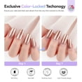 thumbnail image 3 of SAVILAND 6pcs Color Artistry Glitter Nail Polish Set: Holographic Diamond Sparkle Shades Fingernail Polish Non-Gel, Quick-Dry & 7 Days Nail Lacquer Kit for Women Manicures Toe Nail Art DIY Salon, 3 of 7