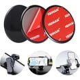 thumbnail image 1 of ABDFHE-Dashboard Pad Mounting Disk for Suction Cup Mount, 2pcs Adhesive Disc for Car Phone Holder Base, Large Sticky Plastic Dsk Replacement for Garmin GPS, Sat Nav, Tablet, Cellphone Bracket - 95mm, 1 of 4
