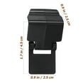 thumbnail image 2 of HAMPPLIES 6Pcs Plastic Turtle Tank Buckle Black for Glass Terrariums and Feeding Tank Use, 2 of 6
