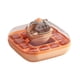 thumbnail image 2 of Bandeja de hielo con tapa, apta para alimentos, para refrigerador doméstico, diseño de 2 niveles, plástico sin BPA, bandeja plegable portátil, para oficina y cocina., 2 of 9