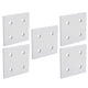 thumbnail image 4 of Placa de Conexión Vertical de 4 Orificios Perfiles de aluminio Resistentes Al Calor Duraderos Placa de Ranura Platoña de 5 piezas, 4 of 7