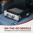 thumbnail image 4 of Royal Gourmet PD1204 Portable 17-Inch 2-Burner Tabletop Gas Griddle Grill, 17,000 BTU, 4 of 11