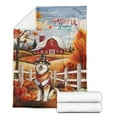 thumbnail image 2 of Thanksgiving Alaskan Malamute Pilgrim Grateful, Thankful, Blessed Fall Welcome Cozy Fleece Blanket Alaska Mal Dog Lovers Gifts Warm Soft Throw Blanket - 00021, 2 of 5