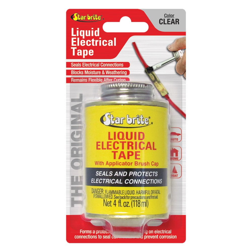 Star Brite 84108 - 4 oz. Clear Liquid Electrical Adhesive