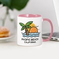 thumbnail image 4 of CafePress - California Pacific Beach Mugs - 11 oz Ceramic Mug - Novelty Coffee Tea Cup, 4 of 6