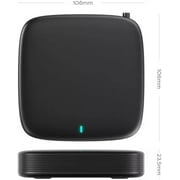 Raxxio MAG555 4K Google TV Streaming Box – 16GB Storage, 2GB RAM, Voice Control Remote, Dolby Digital 8-Channel Sound