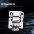 thumbnail image 4 of Metal Snap Finish Suitcase Suitcase Lock 30x43mm Silver, 4 of 5
