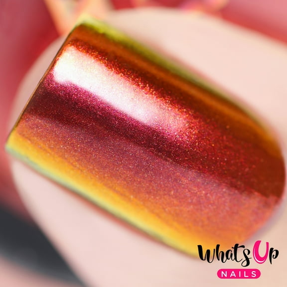 Whats Up Nails - Sunset Powder Magic Color Shifting Pigment with Multi Chrome Mirror Effect