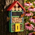 thumbnail image 3 of TT Nature DIY Insect Hotel Kit, Kids Gardening Toy, Build & Paint Wooden Bee House, Pollinator Habitat for Bee, Butterfly & Ladybug, Outdoor Educational Garden Craft Set for Children., 3 of 9