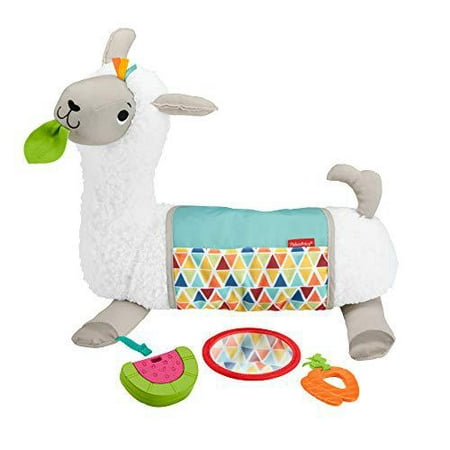 fisher-price glk39 grow-with-me tummy time llama