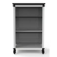 thumbnail image 2 of Modular Classroom Bookshelf - Narrow Module with Casters and Tabletop, 2 of 4