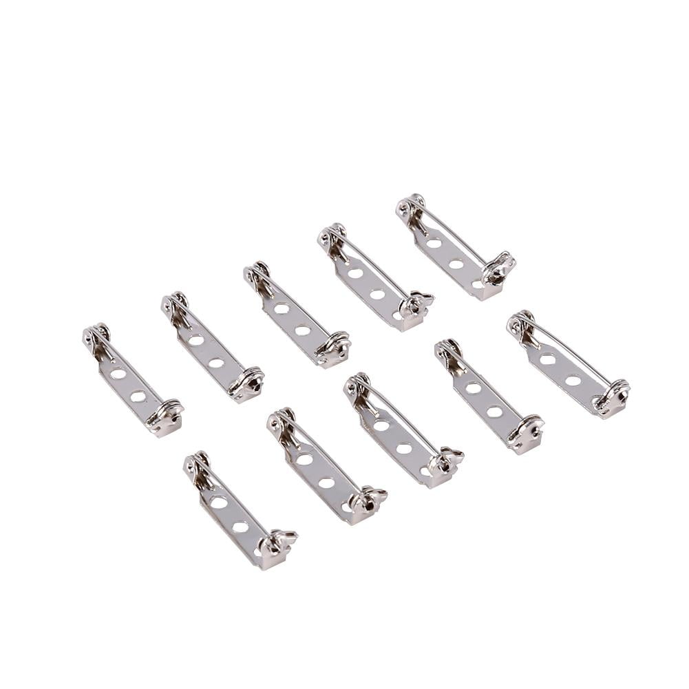 Brooch Back Bar Pins 20 32 38mm Safety Rolling Catch Findings ABM 