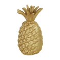 thumbnail image 4 of Figura decorativa de piña de hierro fundido dorado de Cheung, 4 of 4