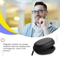 thumbnail image 4 of maskred Storage Box PU Date Line Ear Stopper Charging Cable Charger Earphone Case Home Office Travel Dorm Pocket Container, 4 of 6
