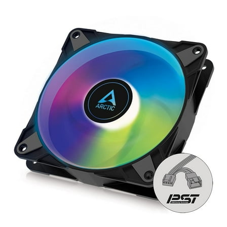 ARCTIC P12 PWM PST A-RGB 0dB - Case fan - 120 mm - black