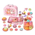 thumbnail image 4 of Runquan Ensemble de Thé pour Enfants Jouets Dessert Théière Tasses Plateau Cuisine Jeu de Rôle pour Enfants, 4 of 8