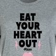thumbnail image 3 of Grease - Eat Your Heart Out - Rizzo - Kiss Lips - Women's Any Way Dress, 3 of 6