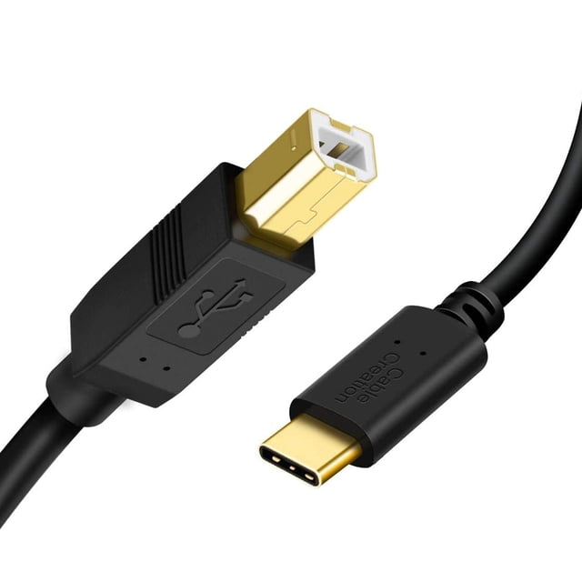 Cable USB B para USB C de 4.5 m CableCreation para impresora, etc.