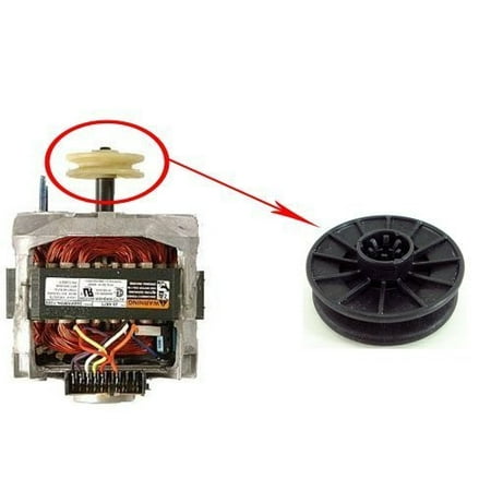 Including Motor - PART 21001950 MAYTAG WASHER MOTOR PULLEY GENUINE FACTORY OEM ORIGINAL MAYTAG AND WHIRLPOOL *PULLEY ONLY - MOTOR NOT INCLUDED*