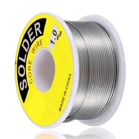 Wideskall® 1.0 mm 60/40 Rosin Core Tin Lead Roll Soldering Solder Wire (45 (Best Rosin Core Solder)