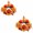 B, variant on 2 Pack Fall Maple Leaf Pumpkin Candle Ring with Golden Leaf Yellow Berry for Thanksgiving Harvest Home Table Decor