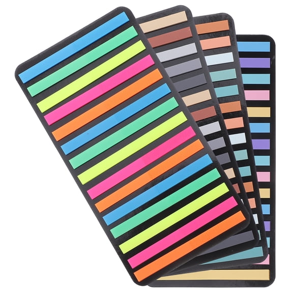 MLINS Portable Highlight Strips for Reading with Assorted Color PET Material Useful for Decoration