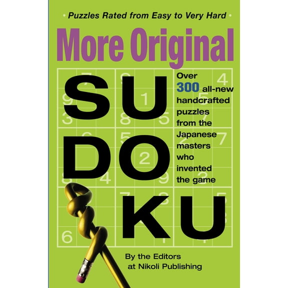 More Original Sudoku - Paperback