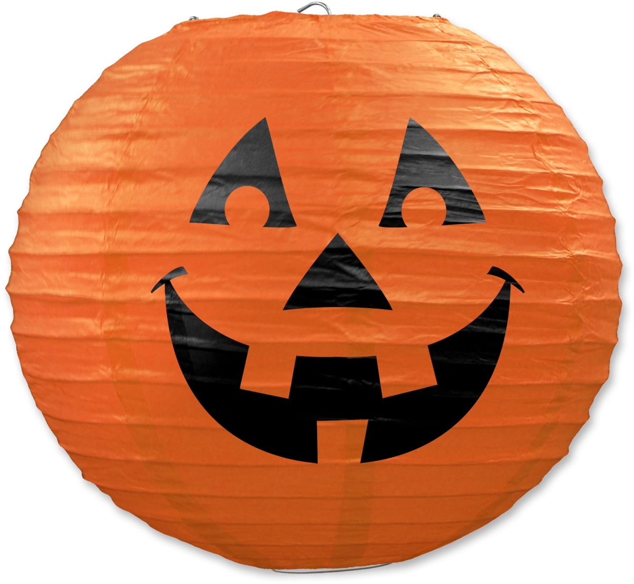 3 Count 9.5" Hanging JackOLantern Paper Lanterns Halloween