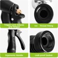 thumbnail image 3 of Heavy Duty Metal Water Spray Nozzle with 9 Adjustable Watering Patterns, Garden Hose Nozzle Sprayer for Watering Lawn and Garden,car Washing, Pets., 3 of 4