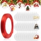thumbnail image 2 of 10/5PCS Acrylic Christmas Tree Ornament Blank Transparent Acrylic Disc DIY Blank Christmas Round Decor with Hole for DIY Craft, 2 of 5