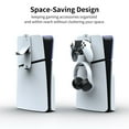 thumbnail image 4 of Headset&Controller Holder For PS5 Pro/PS5 slim Game Console, Controller Headset Stand Hanging Hanger Stand Holder Game Organizer Accessory, 4 of 11