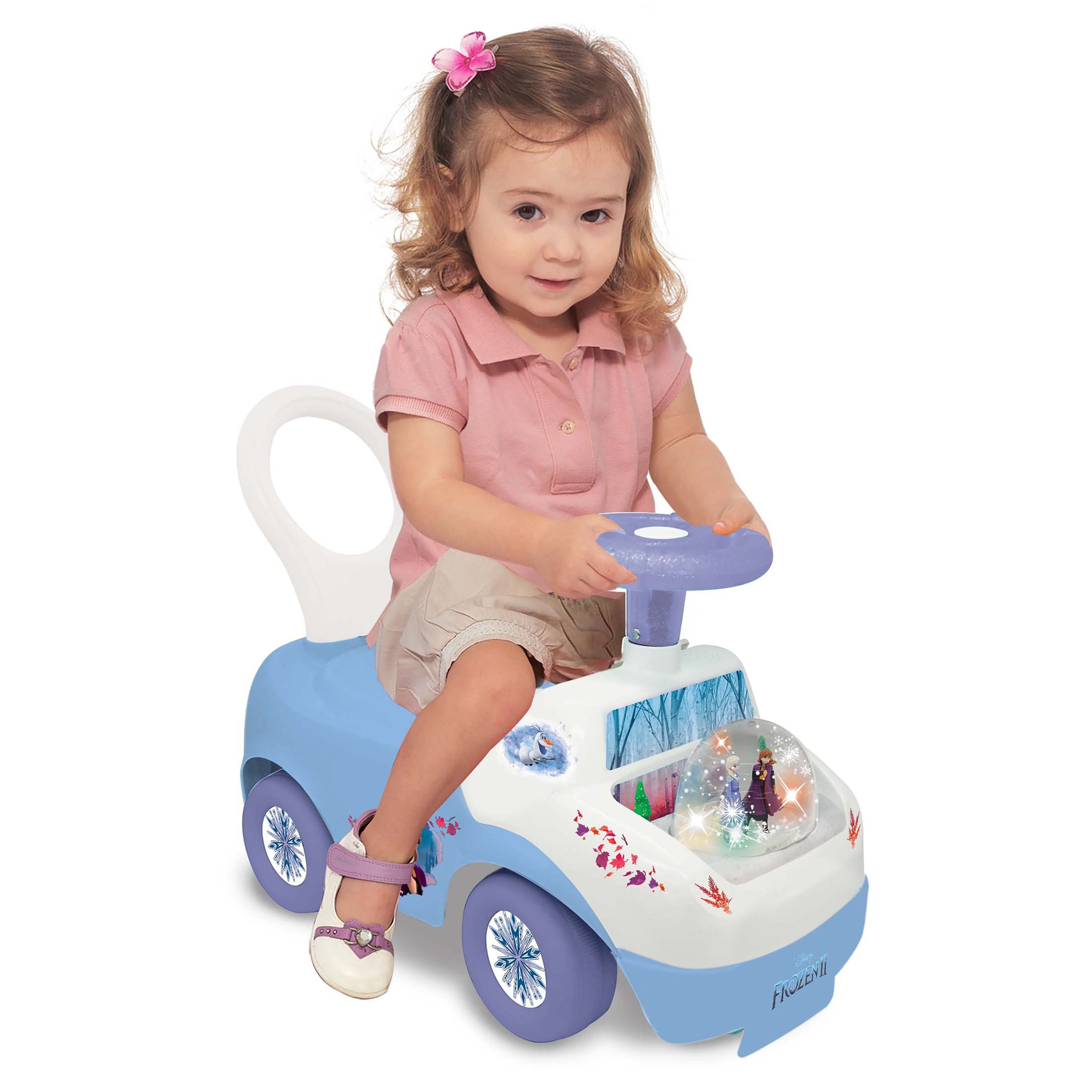 Kiddieland Toys Limited - Disney Frozen Lights n' Sounds Snow Globe Ride-on