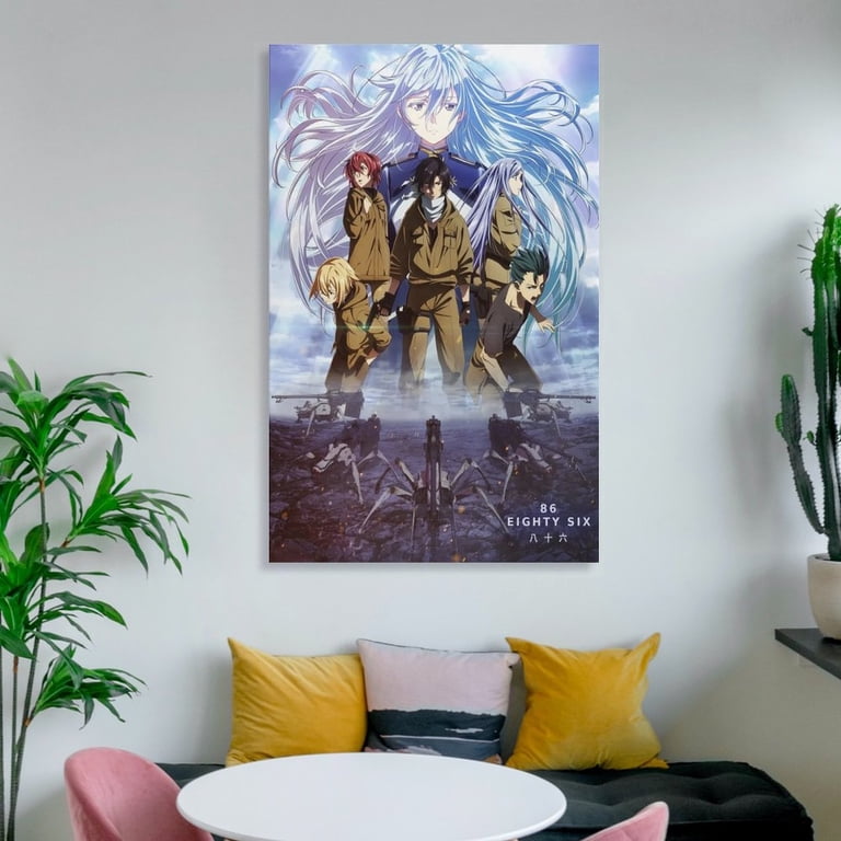 86 Eighty Six Anime Manga Poster Posters Wall Art Painting Canvas