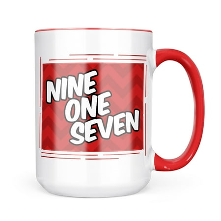 

Neonblond 917 New York NY red Mug gift for Coffee Tea lovers