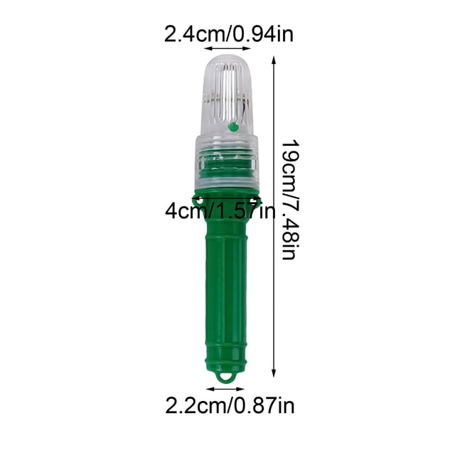 Vwrxbz LED Marine Navigation Light Automatic Solar Net Marker Boating Safety Signal Lamp