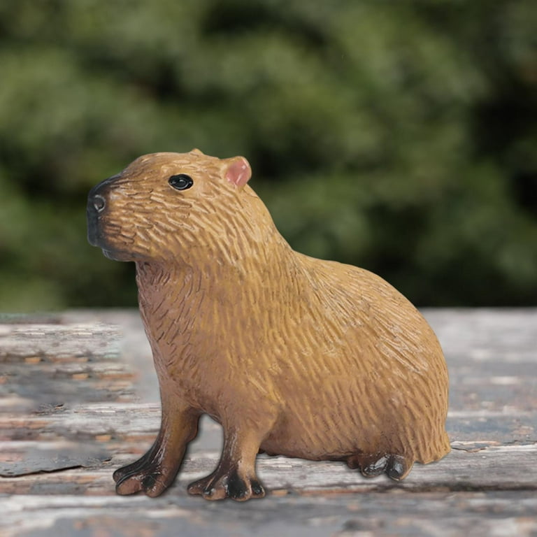 Cartoon Capybara Ornament Niedliches Harz Handwerk Tierform Spielzeug Figur  Figur Statue Skulptur Desktop Dekoration Kinder Erwachsene