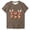 Brown, variant on Women's Easter Shirts Cute Rabbits Eggs Graphic Tees Oversized Short Sleeve T Shirts Blouses Athletic Crewneck Dressy Casual Tops