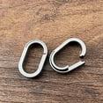 thumbnail image 4 of Titanium Key Rings Quick Release Multiple Links can be Connected to Make a Bracelet EDC Keychain, 4 of 4